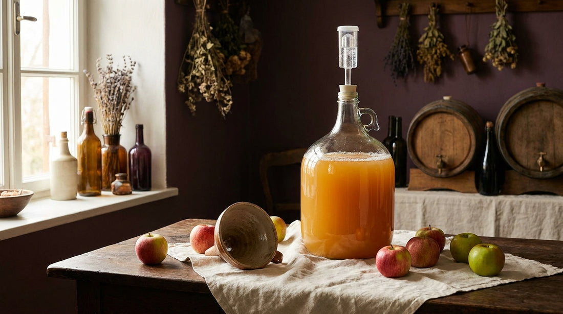 Dein erster Apfelwein: in acht Wochen vom Saft in die Flasche